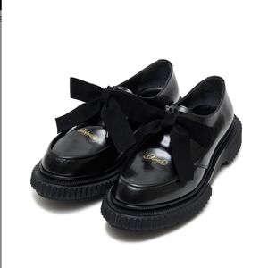 ADIEU PARIS X UNDERCOVER Decorative Bow Derby Shoes